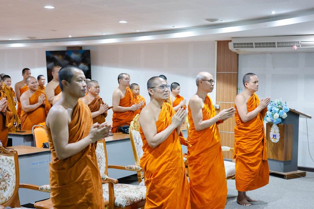 พระสงฆ์ร่วมงานวันอุดมศึกษา ประจำปี 2569 ณ วิทยาเขตศรีล้านช้าง